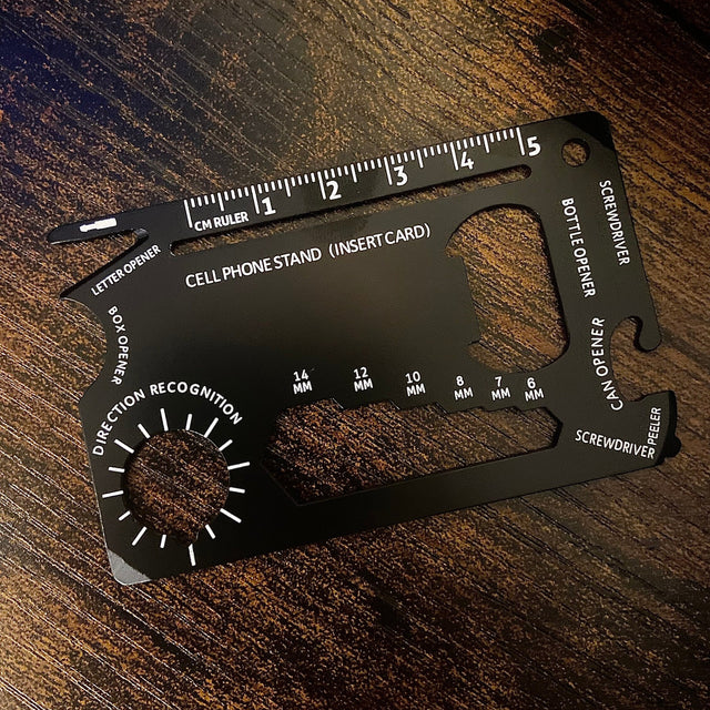 Card Gadget Tool | 16 in 1 Card Multi Tool | TheLadPad