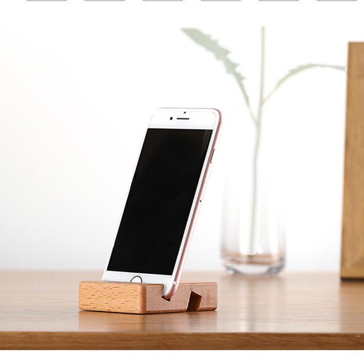 Handcrafted Wooden Phone Stand | Wooden Phone Stand | TheLadPad