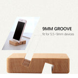 Handcrafted Wooden Phone Stand | Wooden Phone Stand | TheLadPad